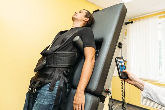 tracțiunea spatelui pentru osteocondroză